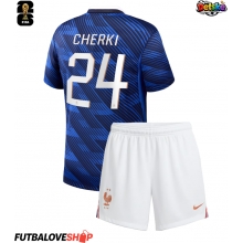 Dres Francúzsko Rayan Cherki #24 Domáci pre deti MS 2026 Krátky Rukáv (+ trenírky)